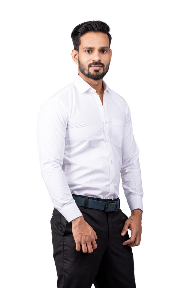 White Mafatlal shirt