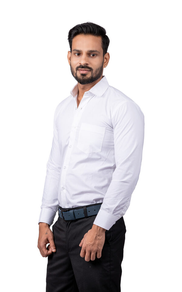 White Mafatlal shirt