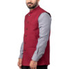 Mehroon Nehru Jacket