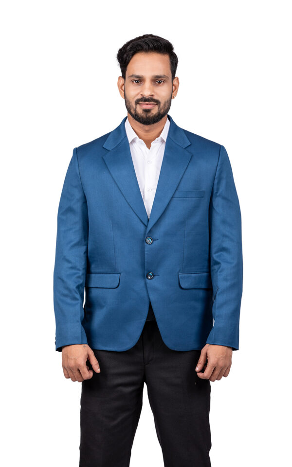 Lycra Blue Blazer