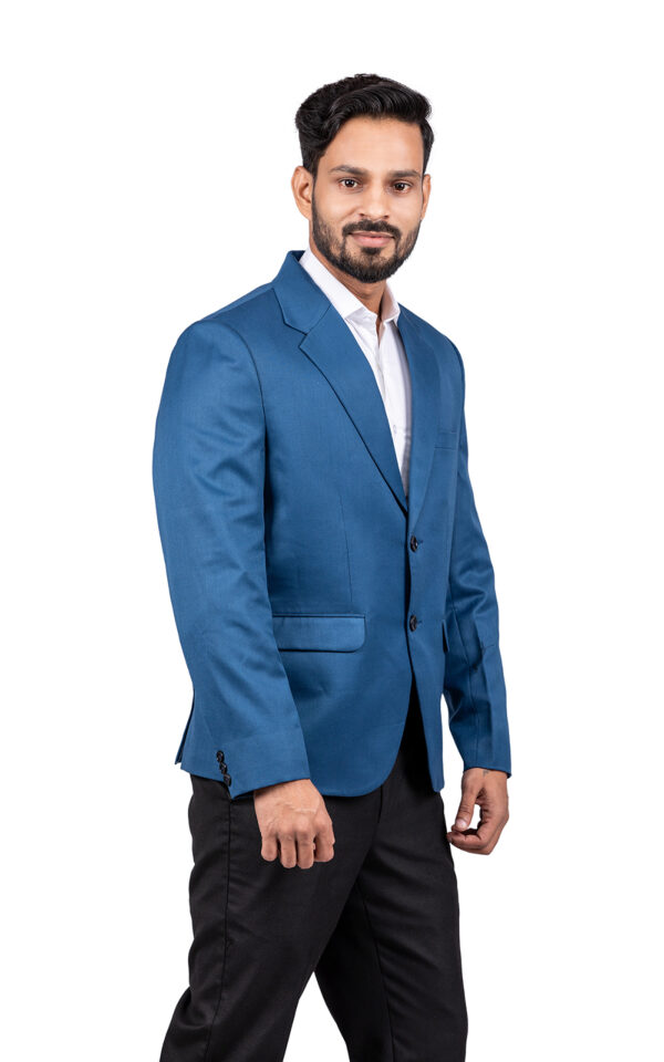 Lycra Blue Blazer