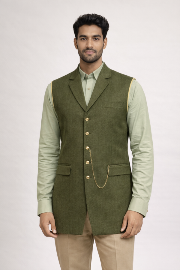 Lobby Ambassador - Lapel Nehru Waist with Chain