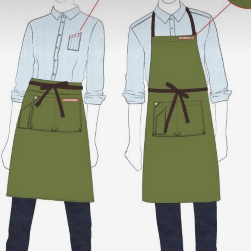 Front Office Trainee - Apron Uniform Set