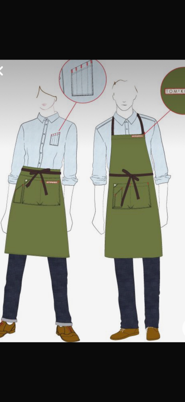 Front Office Trainee - Apron Uniform Set