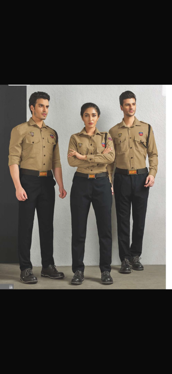 Khaki Tactical Duty Uniform Set