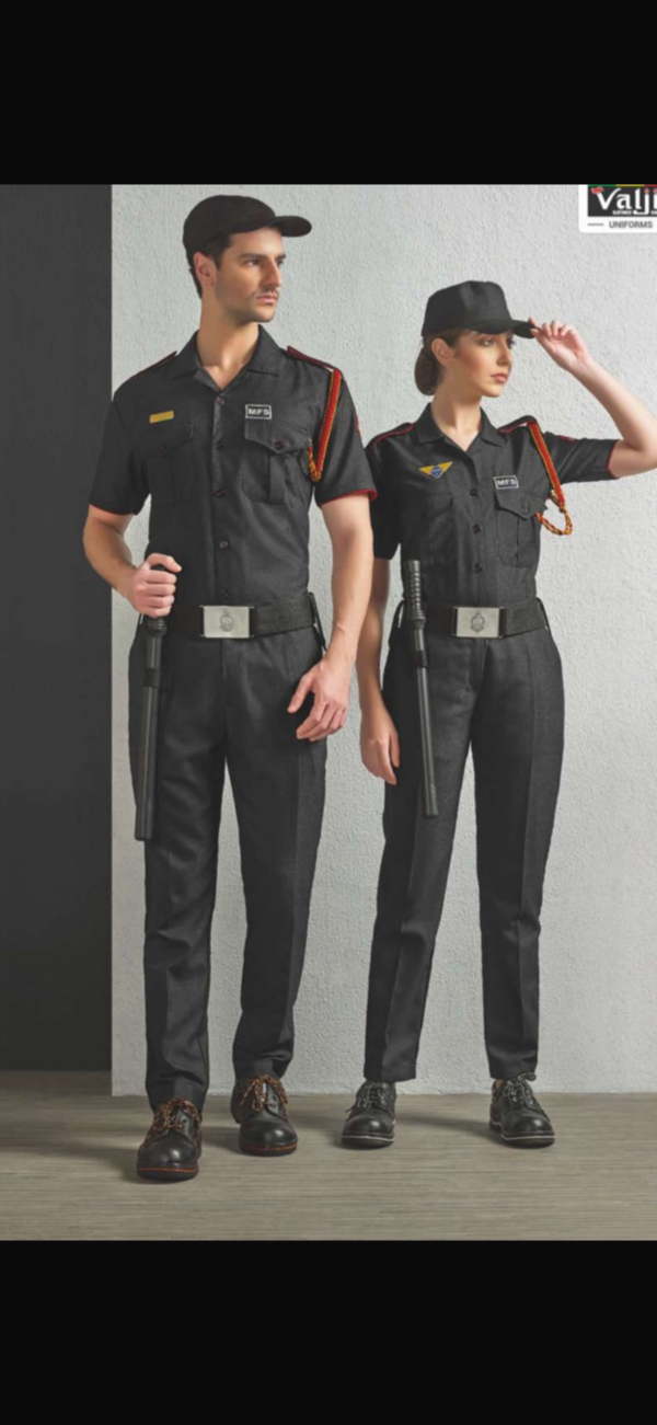 Black Tactical Field Uniform Set