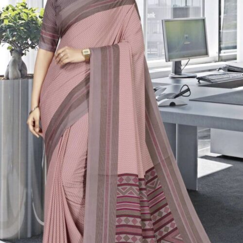 Office Standard - Dusty Rose Professional Saree