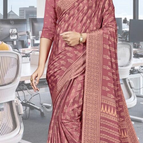 Operations Manager - Rose Gold Traditional Weave Saree