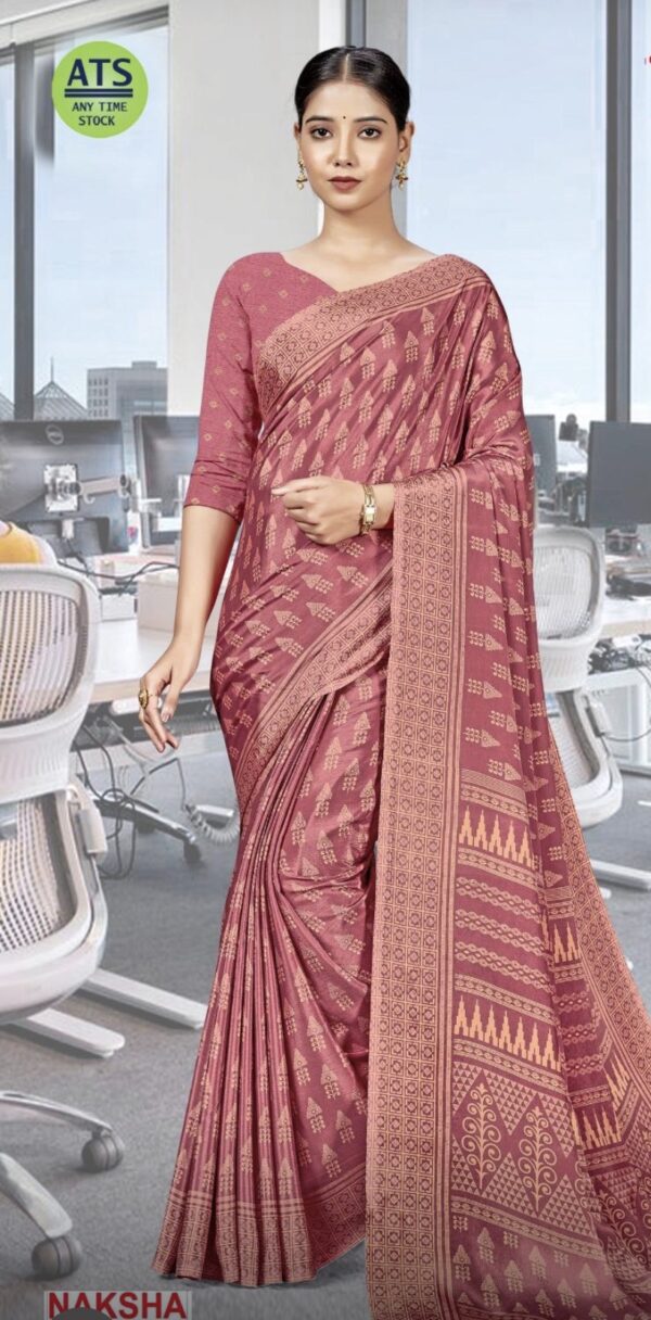 Operations Manager - Rose Gold Traditional Weave Saree