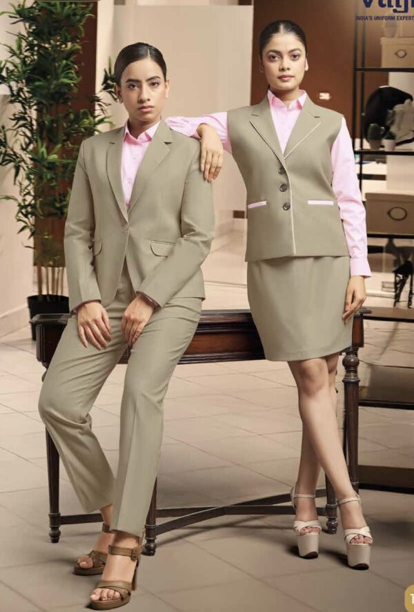 Floor Manager - Olive Green Professional Trouser Suit