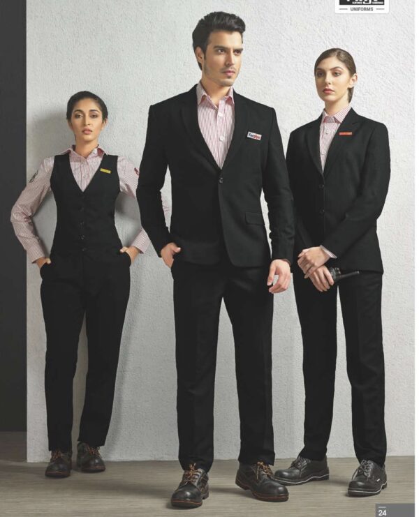 General Manager - Classic Black Three-Piece Formal Set