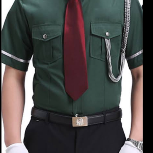 Security Driver - Forest Green Ceremonial Short Sleeve Uniform Set